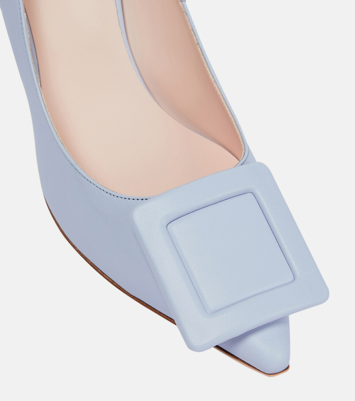【関税&送料込】Roger Vivier Roger Vivier Viv In The City Pe Roger Vivier Viv In The City Leather Buckle Pumps | Neiman