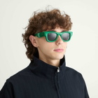 Ray-Ban x A$AP Rocky Wayfarer Puffer Sunglasses in Green/Dark Grey 