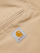 Carhartt WIP - OG Detroit Corduroy-Trimmed Padded Organic Cotton-Canvas Jacket - Neutrals