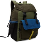 PS by Paul Smith Green Canvas Backpack
