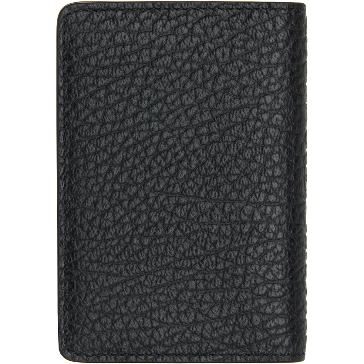 Maison Margiela Black Four Stitches Card Holder