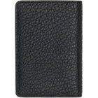Maison Margiela Black Four Stitches Card Holder