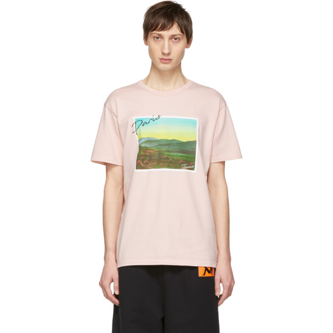 Bianca Chandon Pink Paris Landscape T-Shirt