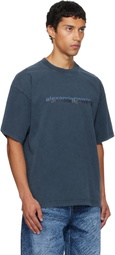 Alexander Wang Navy Short Sleeve T-shirt