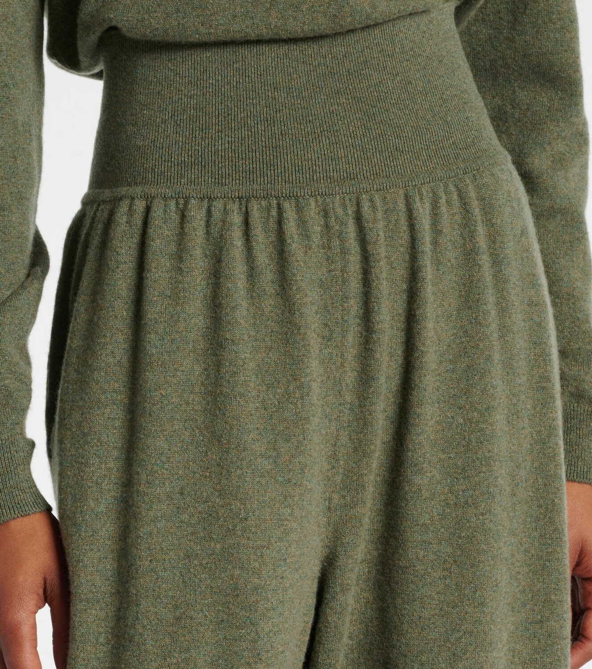 Loro Piana Cashmere wide-leg pants