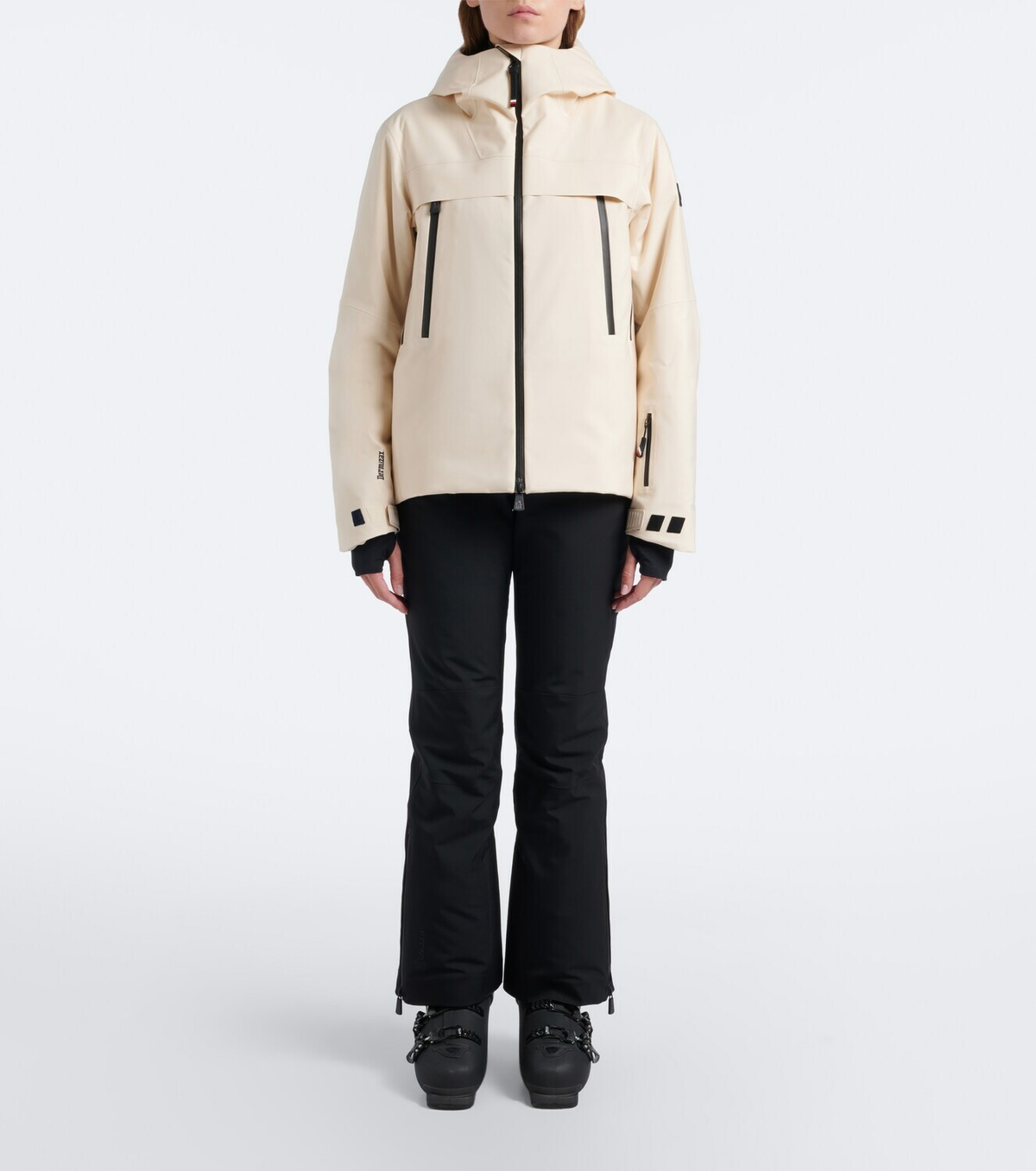 Moncler Grenoble Chanavey hooded ski jacket