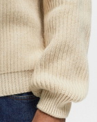 Edwin Roni High Collar Sweater Beige Pullovers