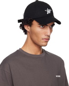 We11done Black WD One Logo Cap