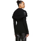 Bottega Veneta Black Techno Wool Sweater