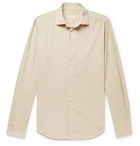 Incotex - Fellini Slim-Fit Cotton-Corduroy Shirt - Neutrals