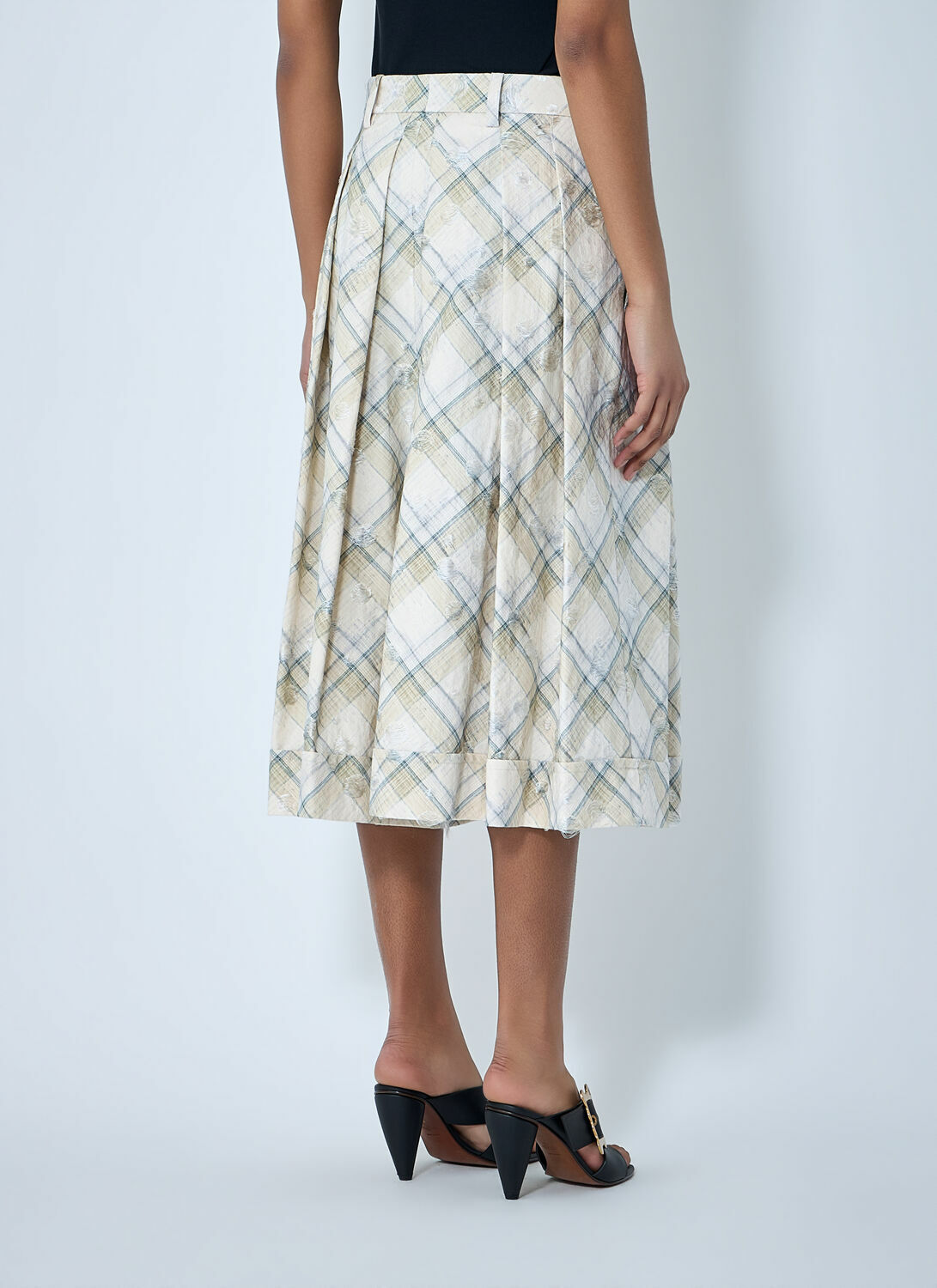 Vivienne Westwood Pleated Midi Skirt