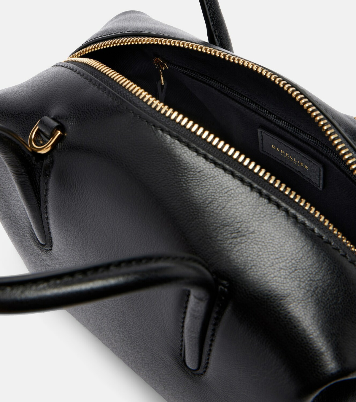 DeMellier Stockholm Small leather top-handle bag