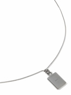 A.P.C. - Darwin Gunmetal-Tone Pendant Necklace