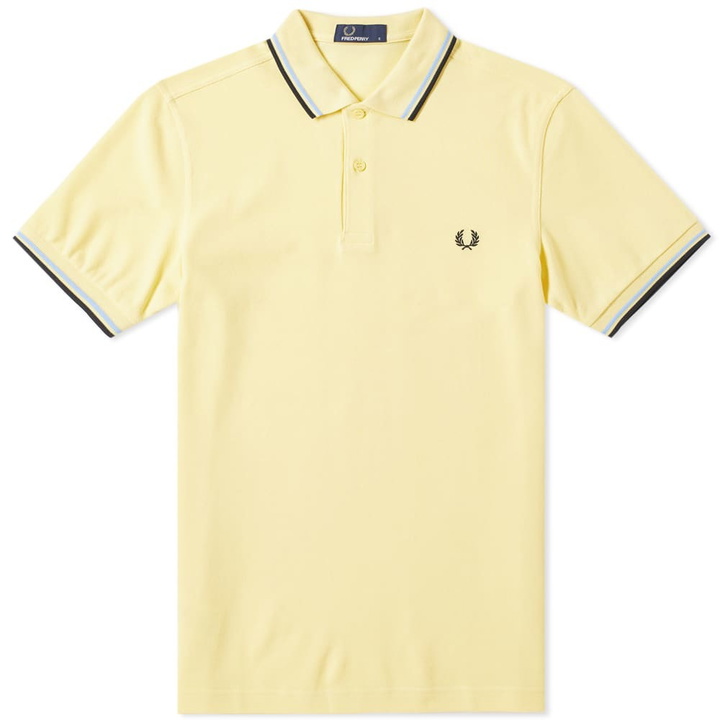 Photo: Fred Perry Slim Fit Twin Tipped Polo