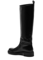 Stuart Weitzman Celia Leather Knee-high Boots Black
