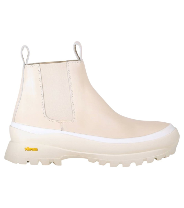 Photo: Jil Sander Leather boots with Vibram® platform