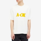Magic Castles Men's A-OK T-Shirt in Off White