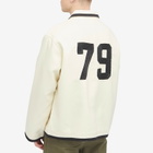 BODE Men's Beaded Player Jacket in Black Cream