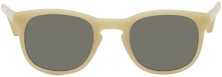 Photo: Dries Van Noten Beige Linda Farrow Edition 89 C4 Sunglasses
