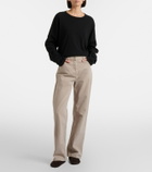 The Row Finbar wide-leg jeans