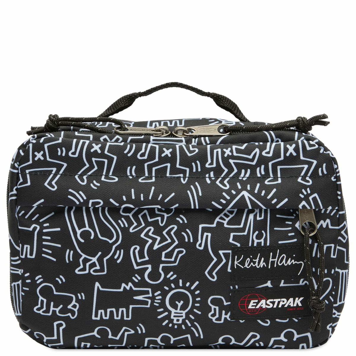Eastpak x Keith Haring Road Kit in Black 
