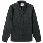 NN07 Men's Ib Twill Chore Jacket in Black