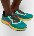 Nike Running - Air Zoom Pegasus 36 Trail Mesh Running Sneakers - Blue