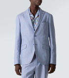 Etro Cotton jacquard blazer