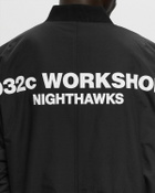 032c Nighthawks Bomber Jacket Black Bomber Jackets