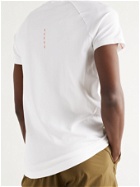 FALKE Ergonomic Sport System - Active Logo-Print Stretch-Jersey T-Shirt - White - XL/XXL