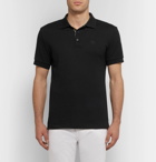 Burberry - Slim-Fit Cotton-Piqué Polo Shirt - Men - Black