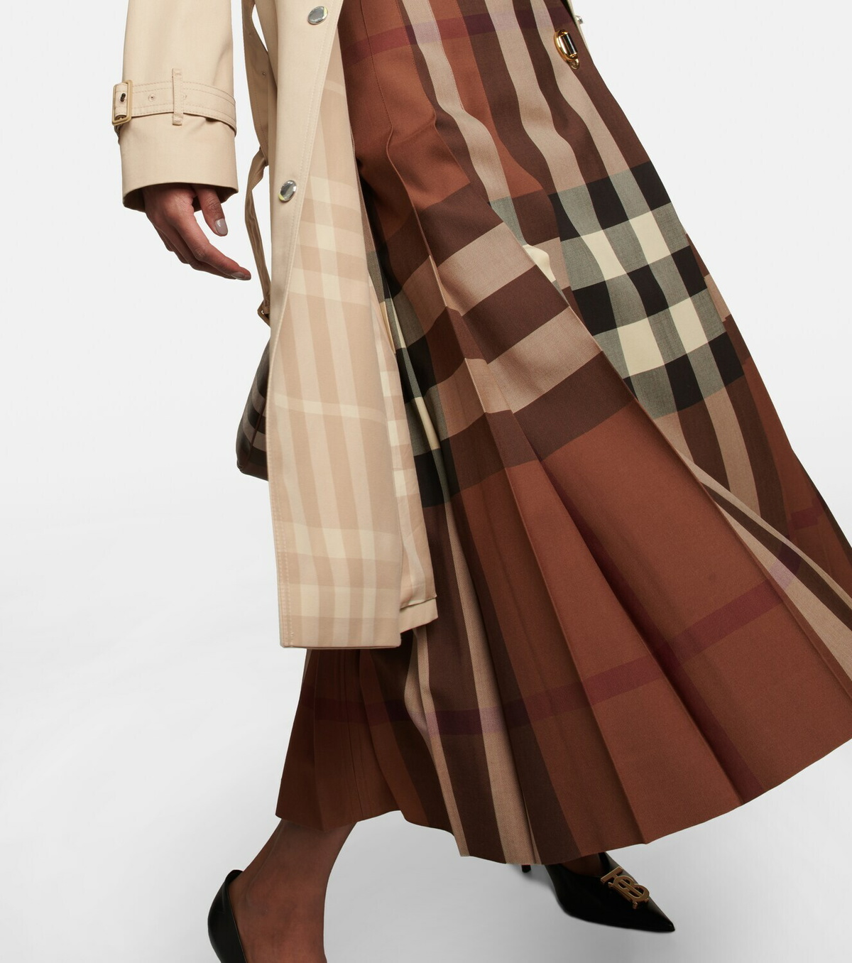 トレンチコート BURBERRY EMBROIDERED GABARDINE BRADFORD TRENCH COAT Burberry - Cotton gabardine trench coat Burberry