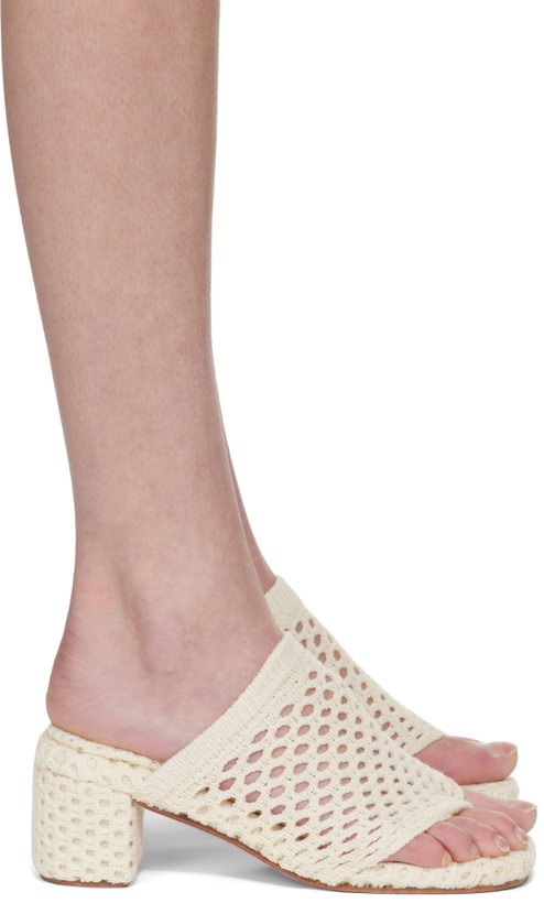 Photo: Isa Boulder Beige Knit Heeled Sandals