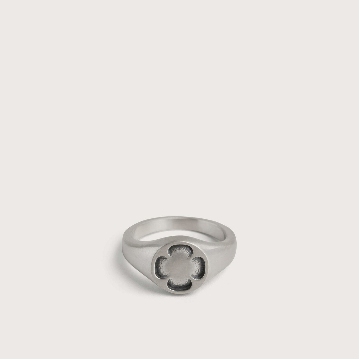 Serge DeNimes Men's Quadrant Ring in Silver