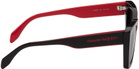 Alexander McQueen Black Selvedge Sunglasses