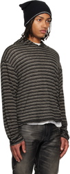 424 Black Layering Hoodie