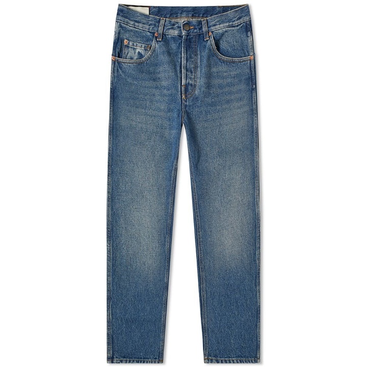 Photo: Gucci Tapered Fit Washed Jean