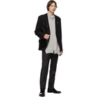 Maison Margiela Black Virgin Wool Decortique Blazer