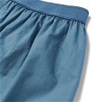 Ermenegildo Zegna - Cotton Boxer Shorts - Blue