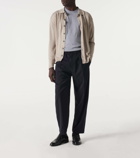 Giorgio Armani Linen and cashmere-blend cardigan