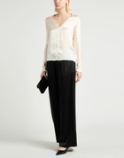 Alessia Santi Womens Top Cream