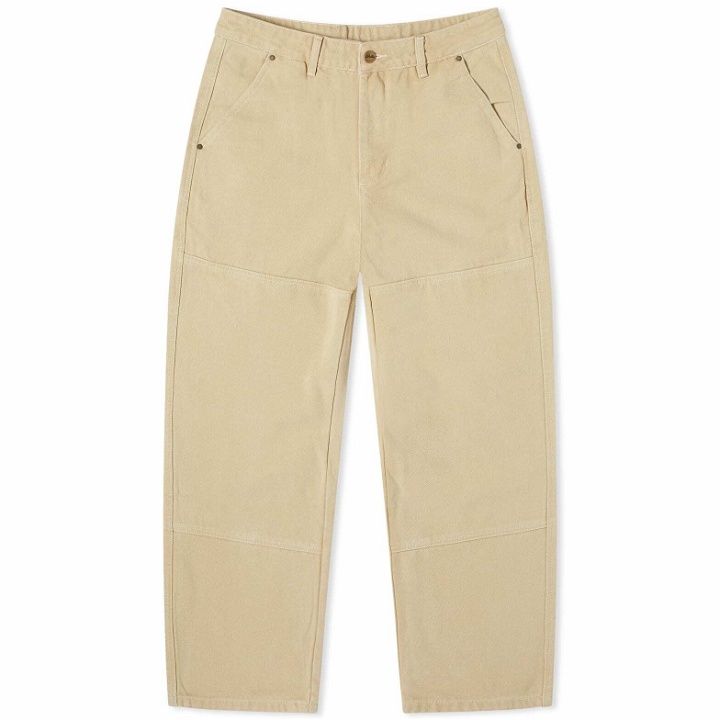 Photo: Butter Goods Men's Work Double Knee Pants in Washed Khaki