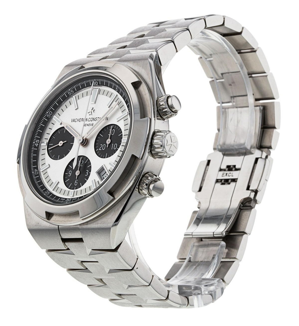 Vacheron Constantin Overseas Watch, Size 42.5mm, Dial Grey Baton, 49150/000W-9501