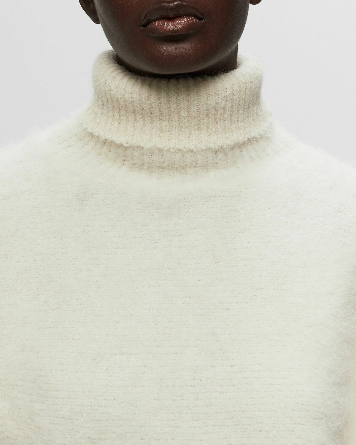 Gestuz Sabigz Ls Bolero White Pullovers