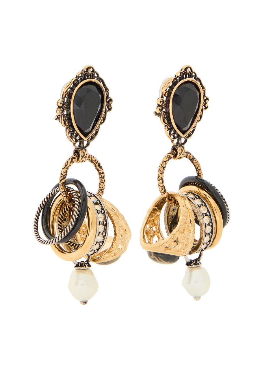 Wilhelmina Garcia Yin Yang Earring Wilhelmina Garcia