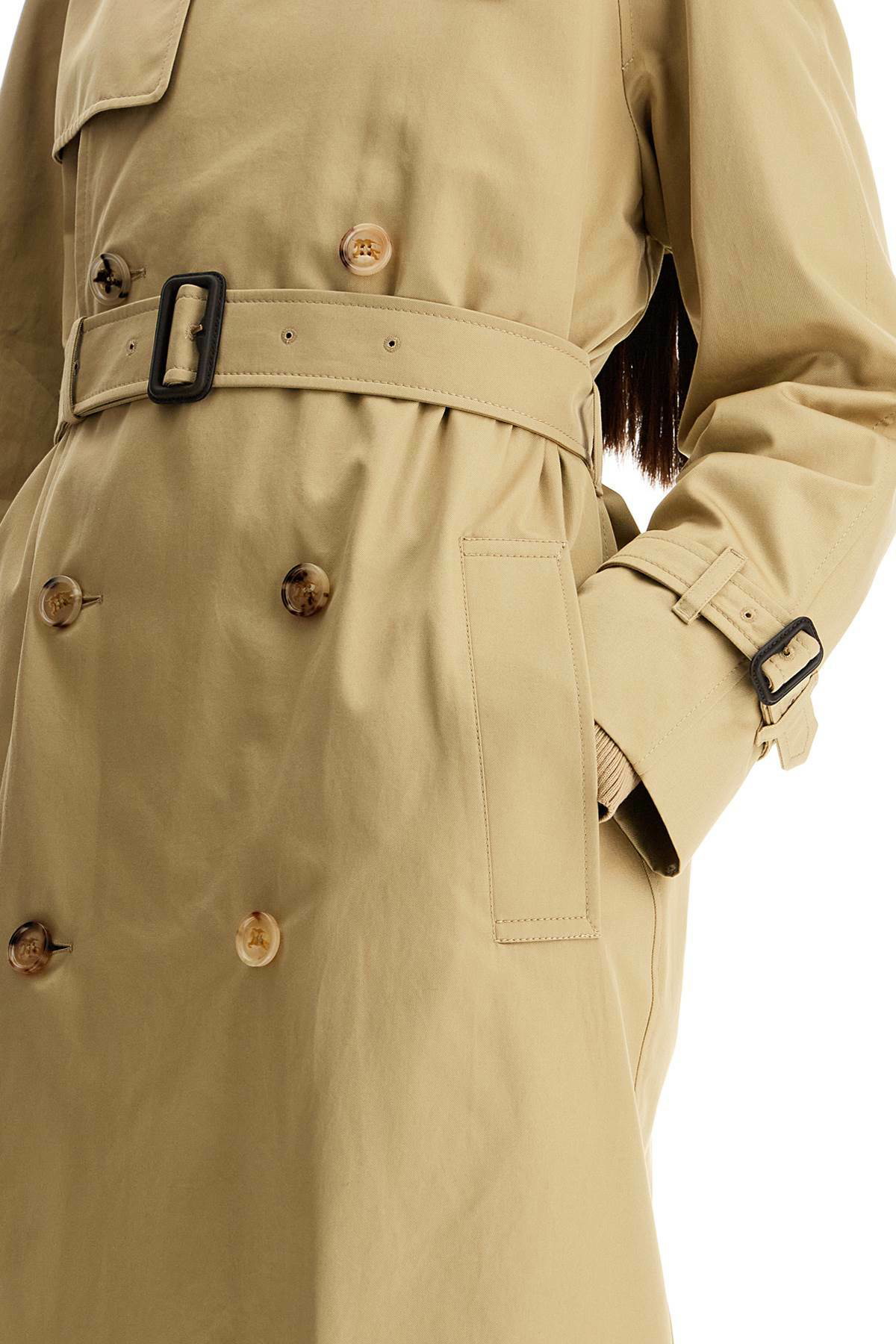 トレンチコート Burberry Beige polyester blend trench coat (8093045 A3888) BURBERRY - Gabardine long trench coat | Leam Roma - Luxury