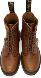 Dr. Martens Tan C.F. Stead 'Made in England' 1460 Pascal Boots