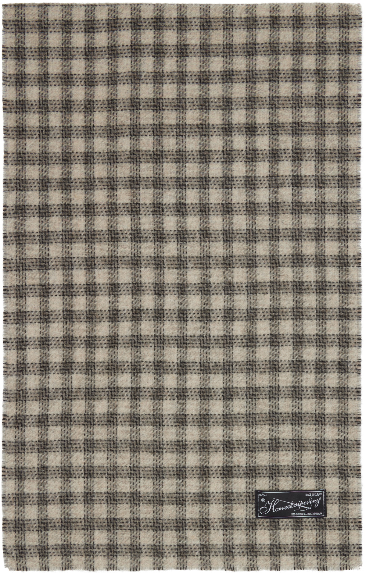 mfpen Gray Wool Scarf