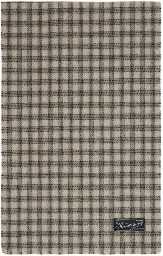 Photo: mfpen Gray Wool Scarf