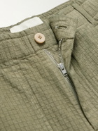 Folk - Assembly Straight-Leg Cotton-Blend Ripstop Trousers - Green